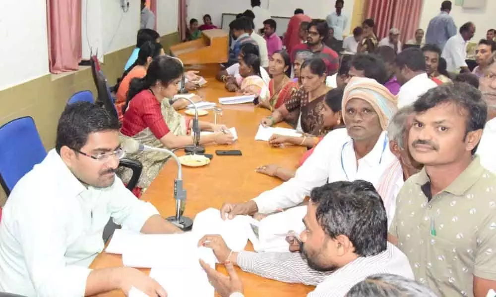 Khammam: Grievance Day held, officials told to clear pending pleas