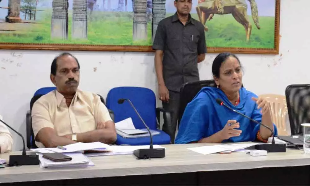 Focus on sanitation position in their respective Gram Panchayats: District Collector M Haritha