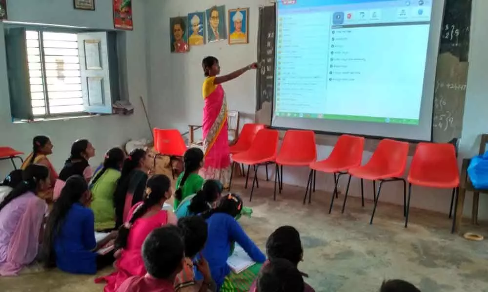 Srikakulam: Lacunae in digital teaching in government schools