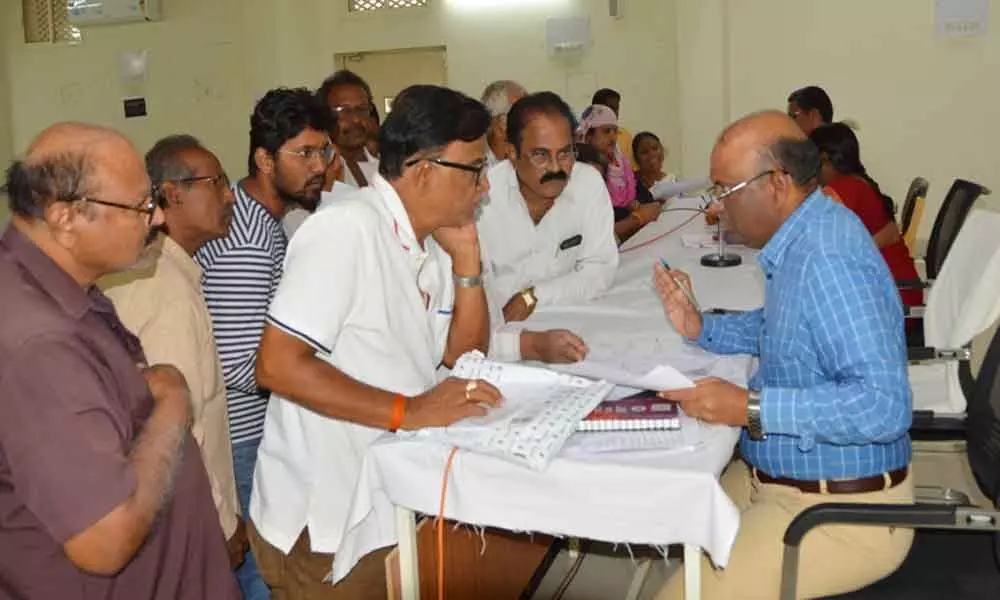 Prajavani receives 71 pleas at Medchal District Collectorate