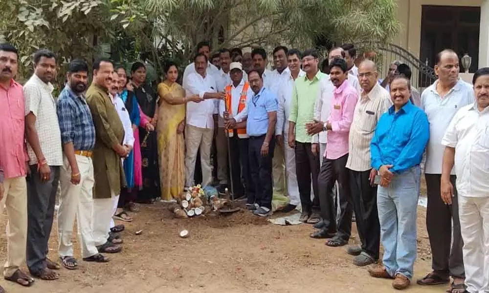 Underground drainage works launched in Uppal