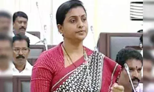 Roja satires on TDP MLAs in Assembly labels them as Pulihora Batch