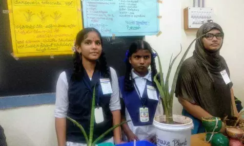 Tirupati: budding talents display novel concepts