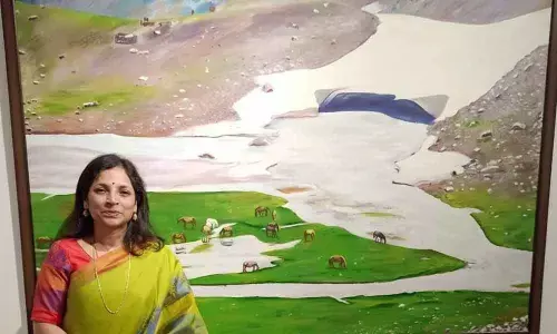 Beauty of Kashmir comes alive on canvas