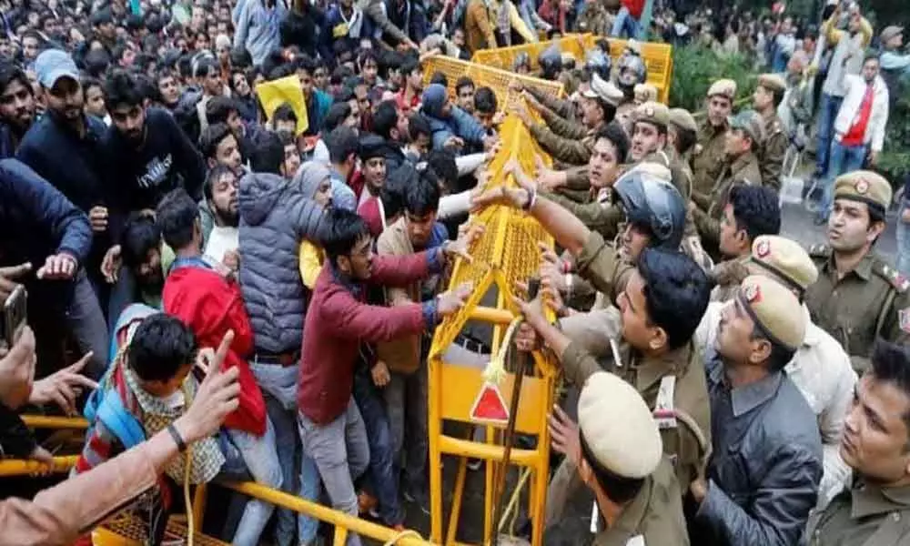 No bullets fired by Delhi Police during protests at Jamia: MHA officials