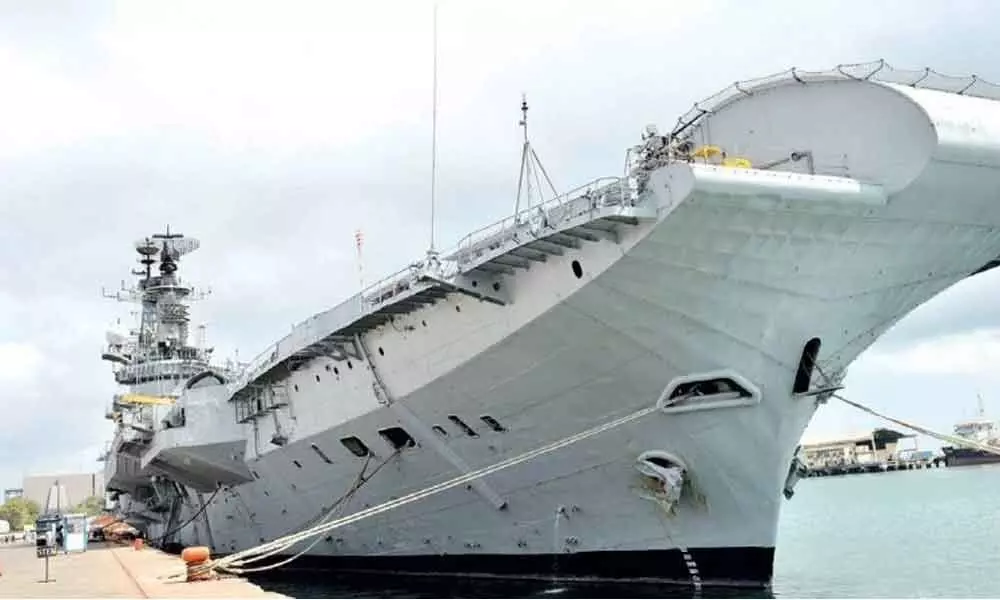 Decommissioned aircraft carrier Viraat e-auction on Tuesday