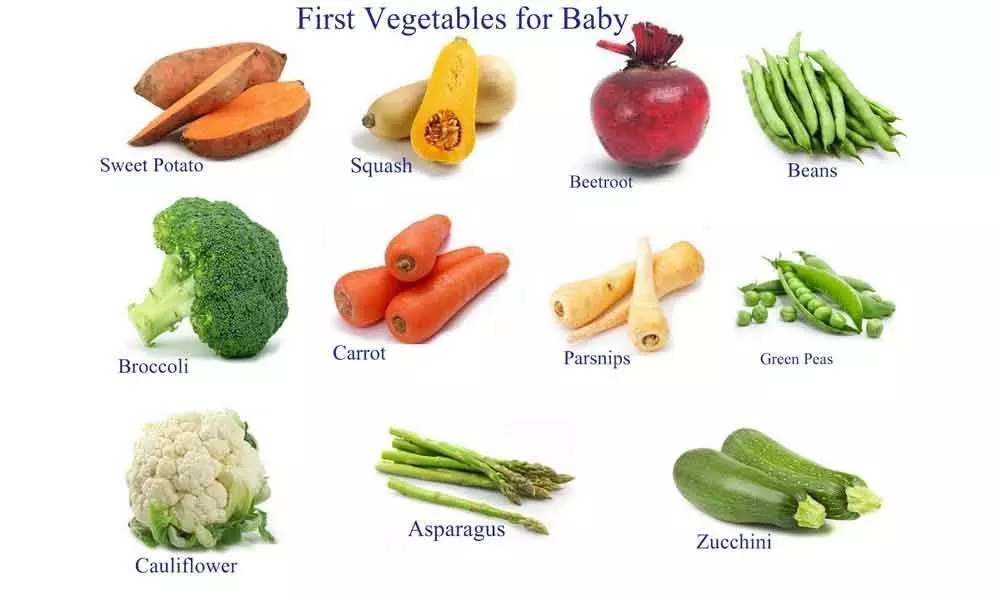vegetables for babies