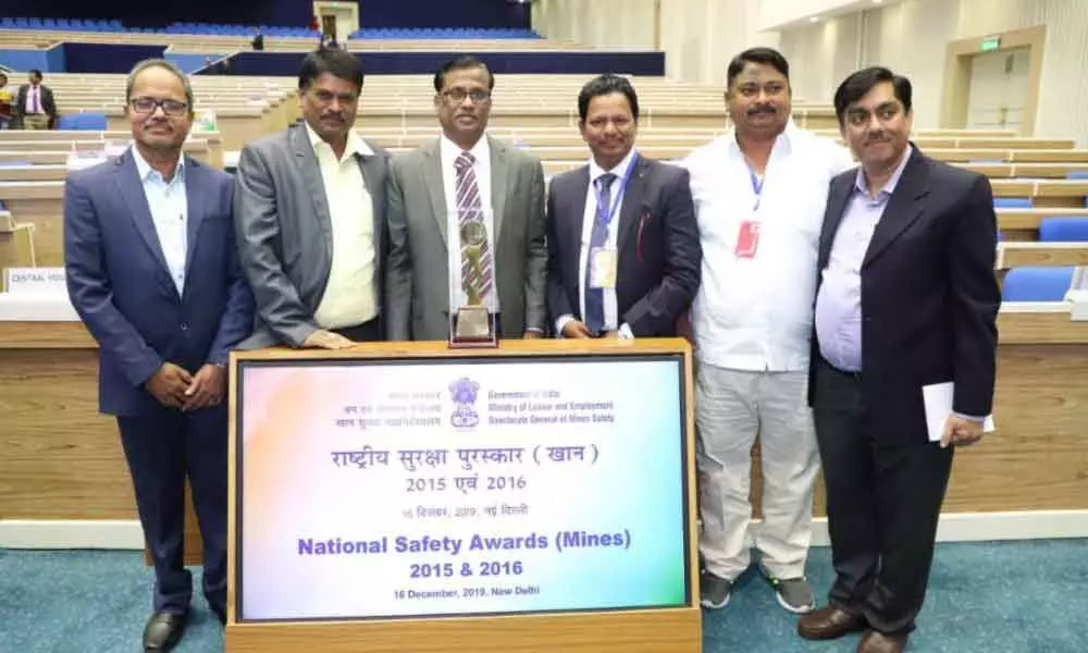 Mandamarri: National safety award for SCCL