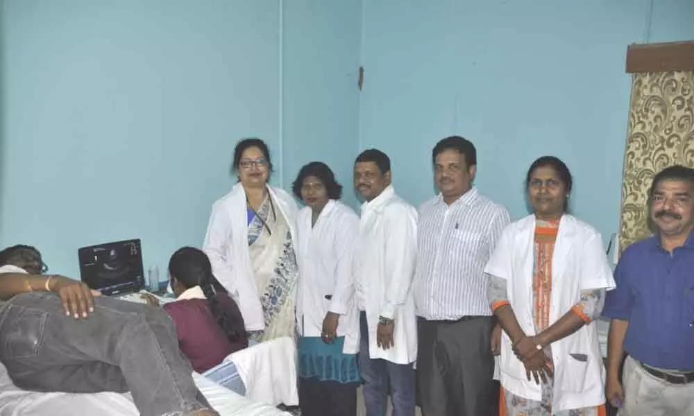 Free cardiac medical camp held at Dhanwanthari Hospital, NTPC-Ramagundam