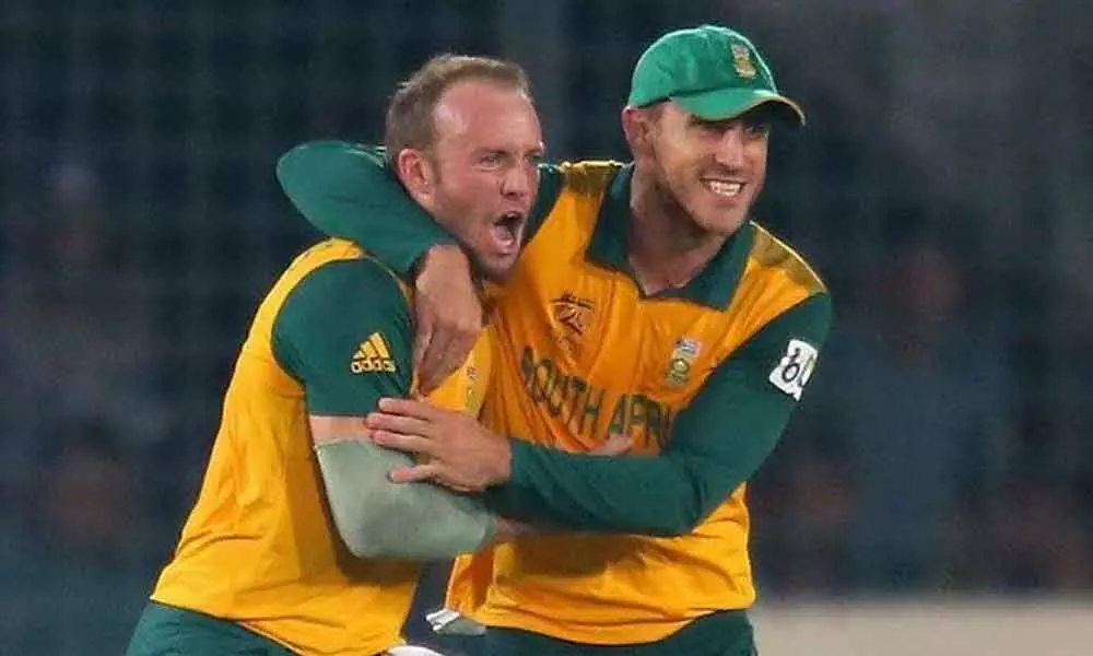 AB exploring comeback:Du Plessis