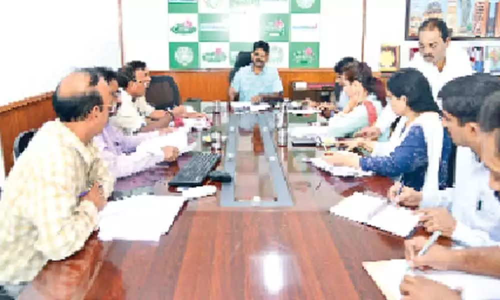 Arrangements reviewed for Presidents sojourn in hyderabad city