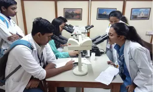 Programme for school students at Centre for Cellular and Molecular Biology