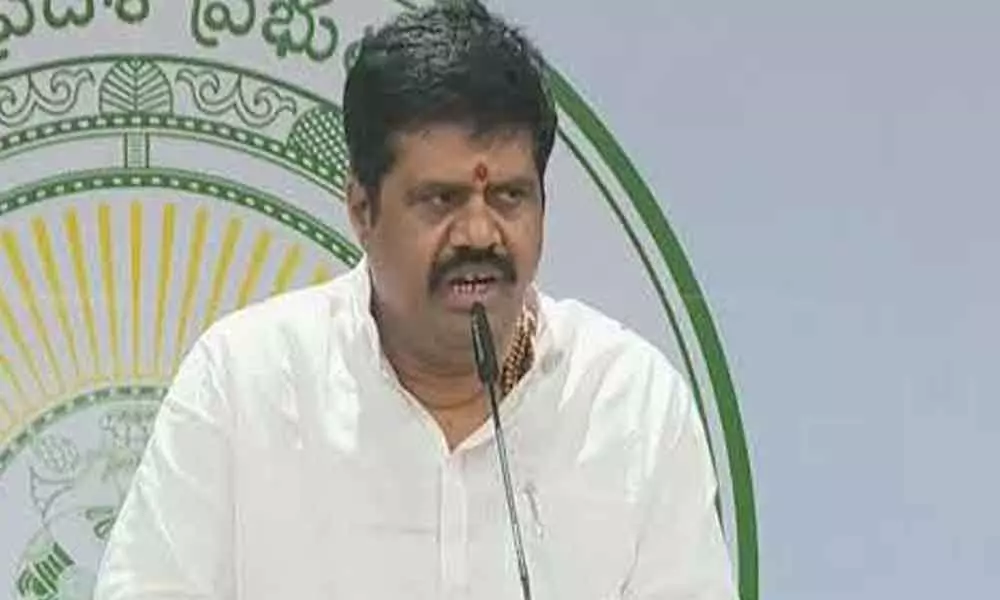 Minister Avanti Srinivas advises the public and farmers not to look the capital issue on political perspective