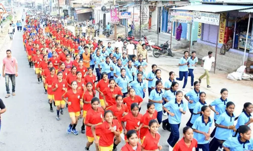 Amangal: 3K Run held to create awareness on protecting the environment