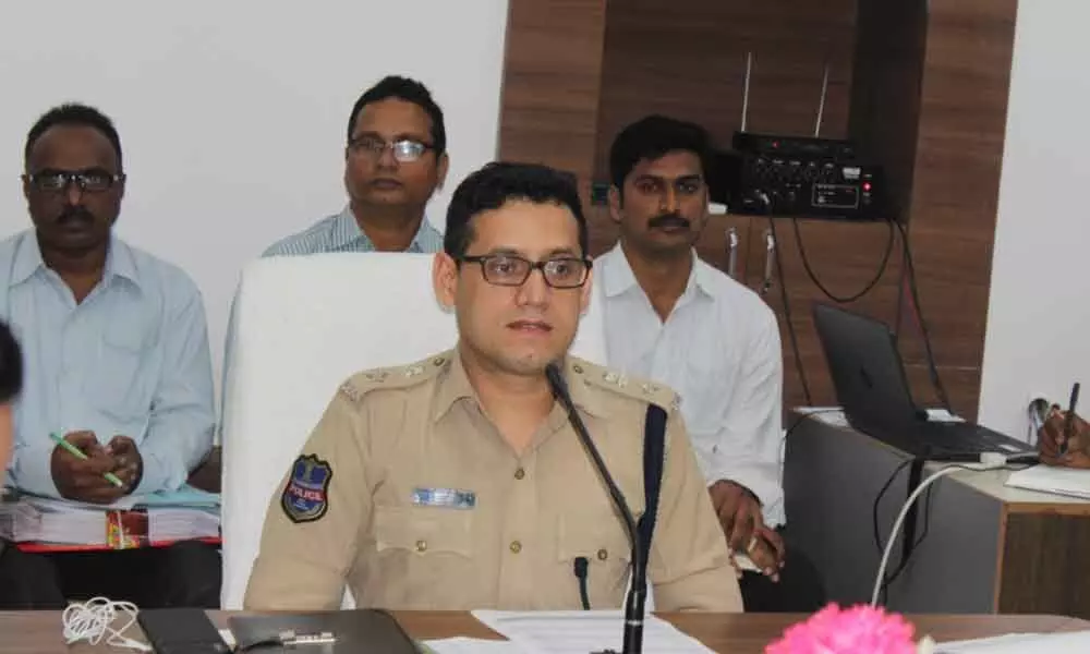 Dont neglect cases: Kothagudem SP Sunil Dutt tells cops