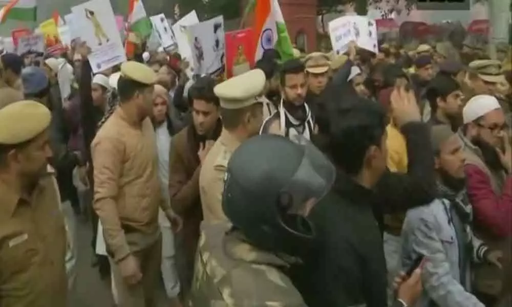 Anti-CAA stir: Protesters detained near Red Fort