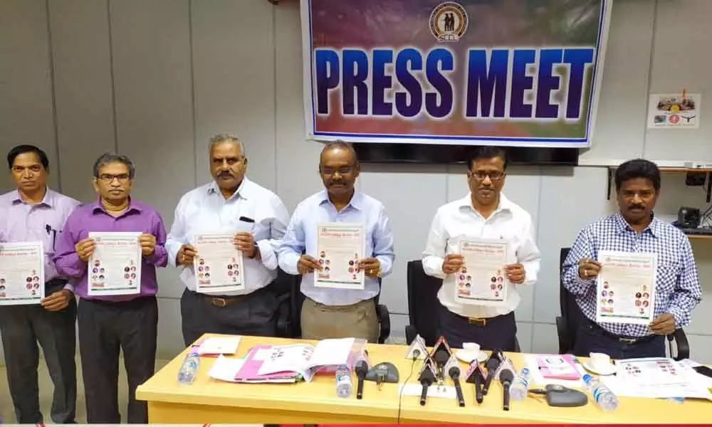 Kothagudem: SCCL releases brochures of Singareni Day events