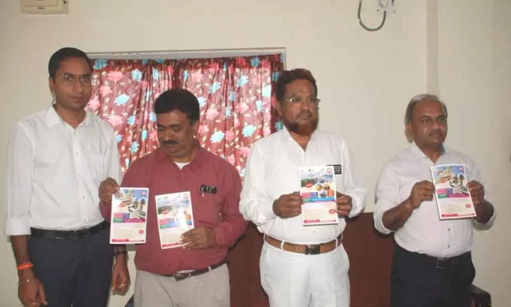 Karimnagar: Pamphlets of Bharat Darshan released
