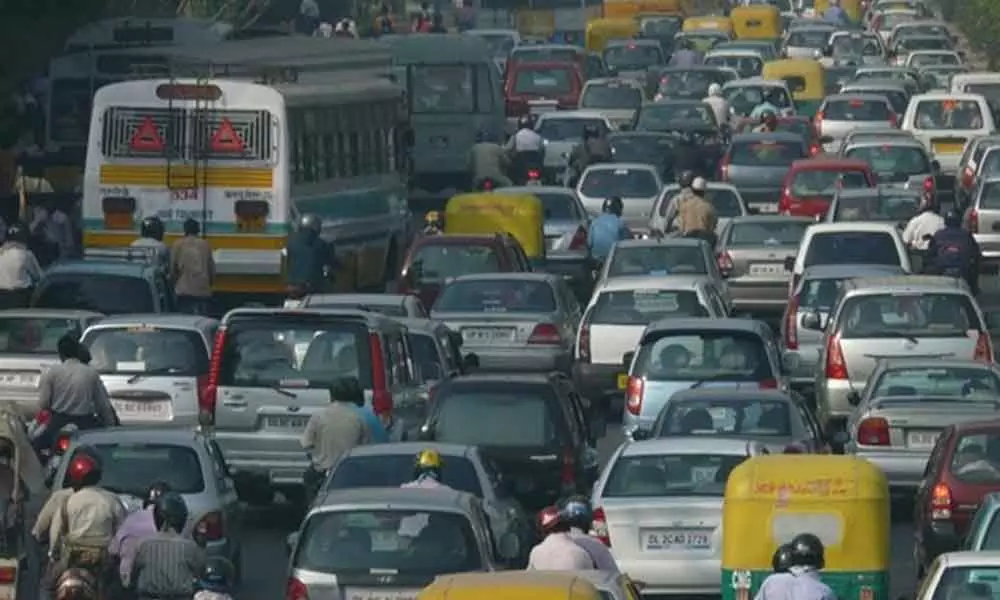 Traffic snarls in national capital, Delhi-Gurgaon border