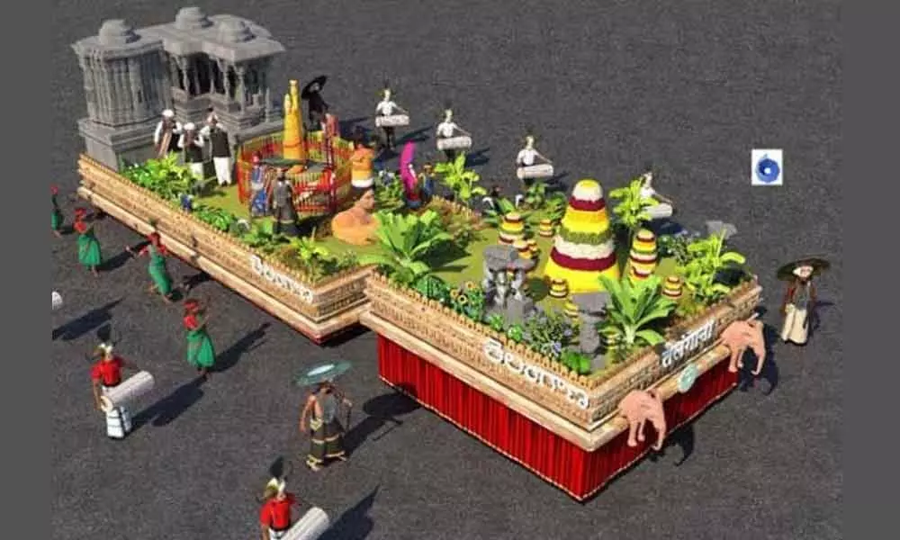 Centre picks up Telangana State tableau for Republic Day parade
