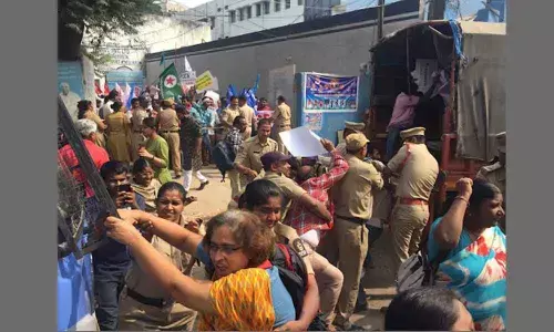 Civil liberties and Peoples union leaders arrested in Hyderabad