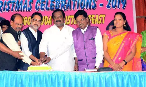 Christmas feast organised at Prime Garden in Lingojiguda