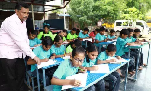 Tirupati: Handwriting practice makes learning easy