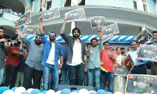 Visakhapatnam: Naga Shaurya unveils Yuvtarang poster