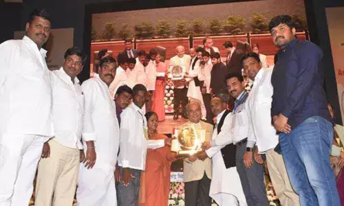 National award for Lingampally for effectively implementing MGNREGS