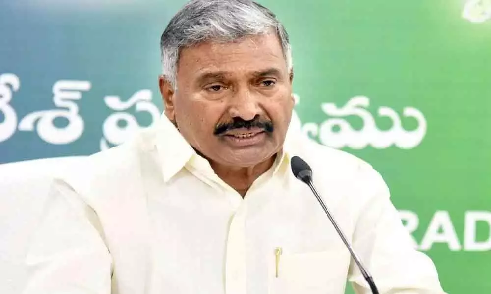 Centre has no role in the capital issue of Andhra Pradesh: Peddireddy Ramchandra Reddy