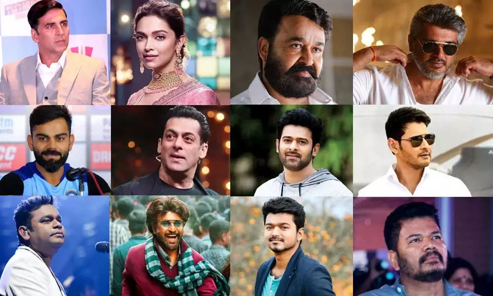 South Indian Celebrities In Forbes Top 100 List 2019: Who Earned How Much?