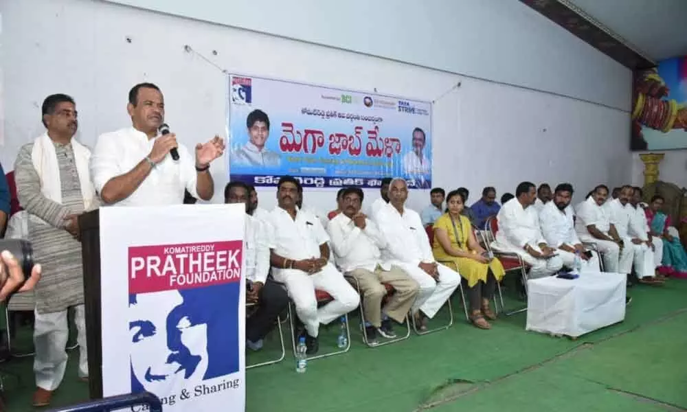 600 given offer letters at job mela in Bhongir