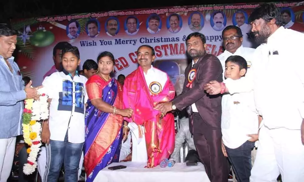 United Christmas celebrations held in HB Colony First Phase Grounds