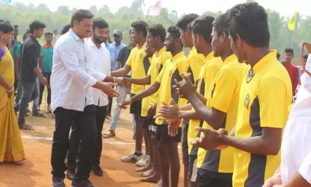 Visakhapatnam: Students from 29 colleges compete in sports meet