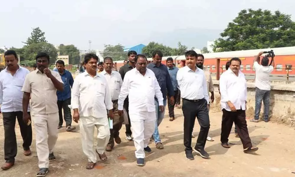 RuB works at Rayalacheruvu gate will start soon: MP B Durga Prasada Rao