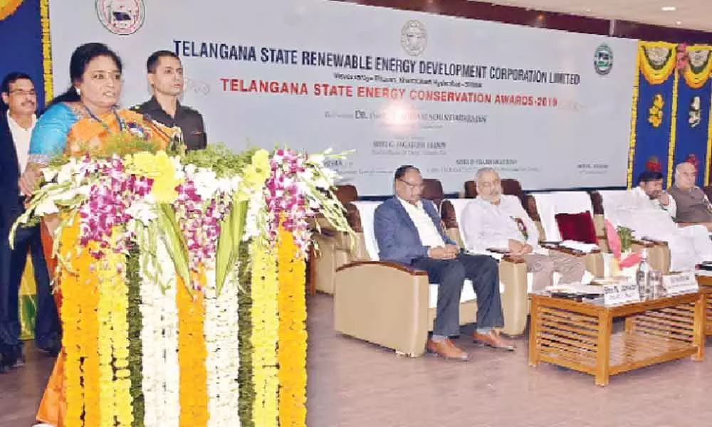 Governor Tamilisai Soundararajan praises telangana government for taking steps to save power