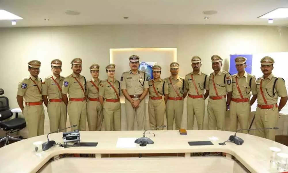 Probationary IPS officers visit city Police Commissionerate