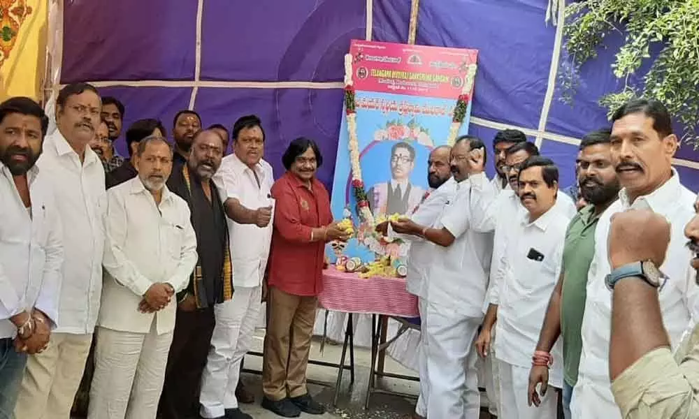Amberpet: First Mayor Krishnaswamy Mudhirajs death anniversary observed