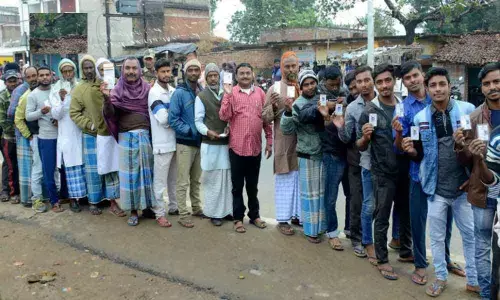 12.01% in final phase of Jharkhand polls  till 9 a.m