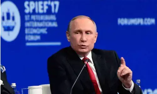 Vladimir Putin hints at leaving Russian presidency in 2024
