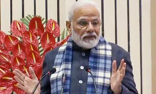 Saved economy that was heading towards disaster, says PM Modi