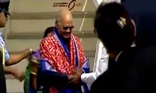 President Ramnath Kovind arrives in Hyderabad for winter sojourn