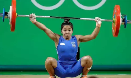 Chanu wins gold at Qatar International Cup