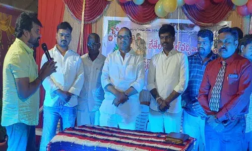 Corporator Dodla Venkatesh Goud takes part in pre-Christmas fete