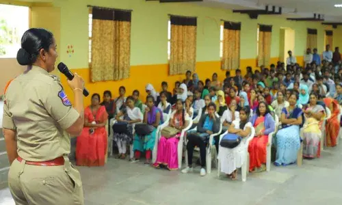 Chevella: Awareness spread on women safety