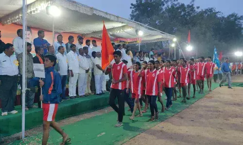 Under-19 Girls 46th Kabaddi Championship begins in Isnapur village