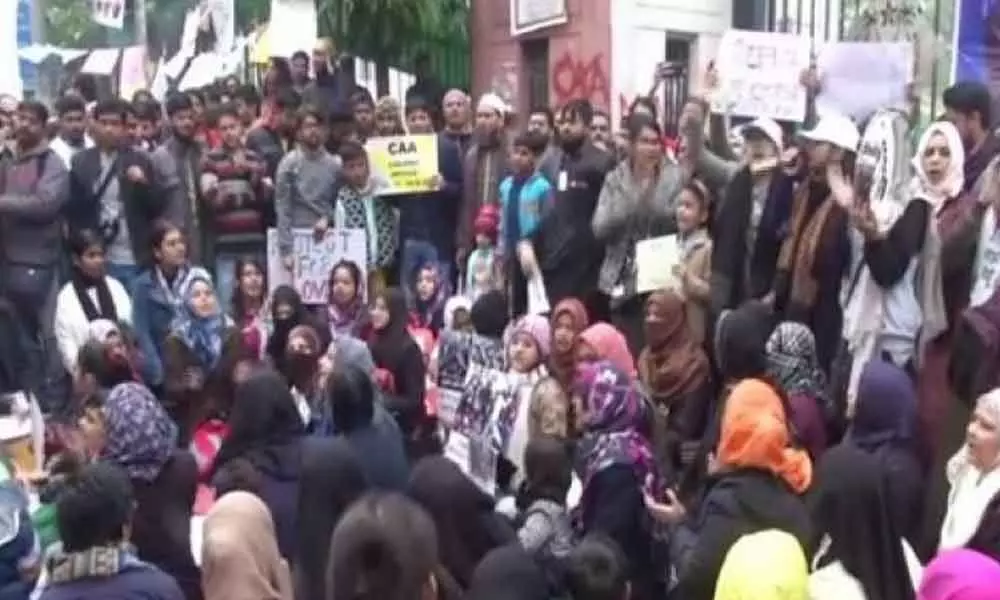 We want justice: Jamia students, locals hold anti-CAA protest