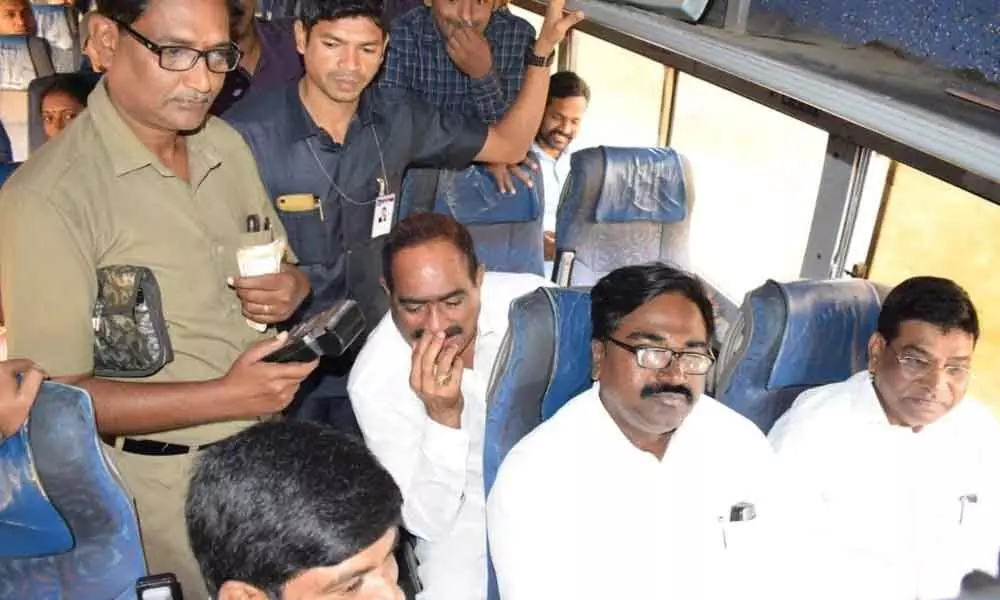 Minister Ajay Kumar urges MPs, MLAs to adopt TSRTC bus depots