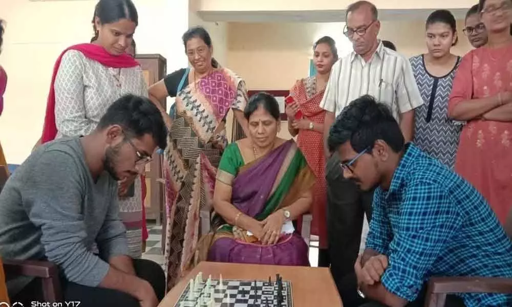 Sports meet organised for medical students in Suryapet