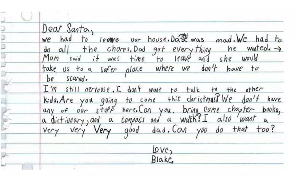 7-year-olds letter to Santa leaves netizens in tears